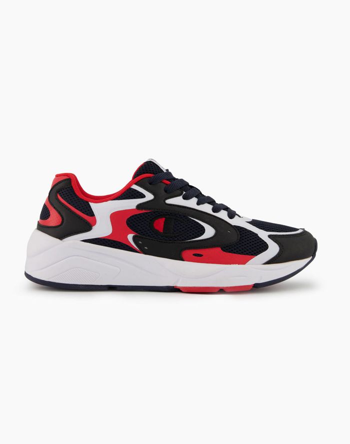Champion Lexington 200 Black/Red Sneakers Mens - South Africa NUFYQZ172